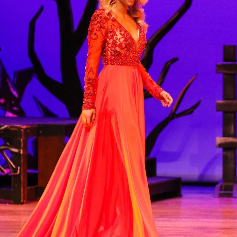 One of a Kind Red Gown